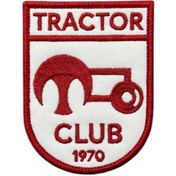 Resim Ex Patch Tractor Football Club 1970 Nakış Patch Peç 7 X 9 Cm 