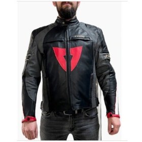 Resim Venom D1 Racing Siyah Deri Mont 