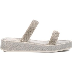 Resim Pierre Cardin Pc-53089 Gümüş Kadın Terlik 001 