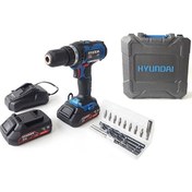 Resim Hyundai HPA202 20 V Li-Ion Çift Akülü Vidalama Makinesi 