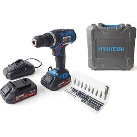 Resim Hyundai HPA202 20 V Li-Ion Çift Akülü Vidalama Makinesi 