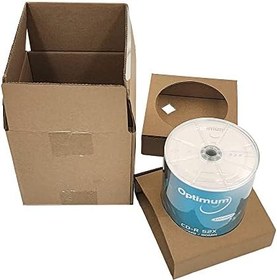 Resim OPTIMUM CD-R 700MB 52X Logo En İyi Kaydedilebilir Medya 100 Diskler (Konteynersiz) FFP A20-31-817-BX 
