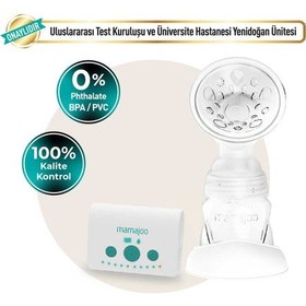 Resim Mamajoo Elektrikli USB Tekli Göğüs Pompası 160 ml | 15 Kademe Ayarı 