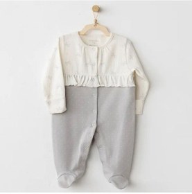 Resim Andywawa Bebek Tulum Ac26255 Ekru-gri 