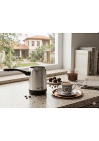 Resim Sunny SN5CZV012 1000 W Elektrikli Paslanmaz Çelik Cezve 