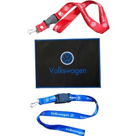 Resim Volkswagen Anahtarlık & Oto Ayna Askı Ipi | Torpido Üstü Kaydırmaz Ped 