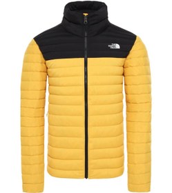 Resim The North Face Stretch Down Erkek Outdoor Mont Sarı/siyah 