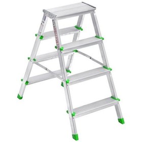 Resim Ennalbur Sm Saraylı 4+4 Çift Taraflı Alüminyum Merdiven 