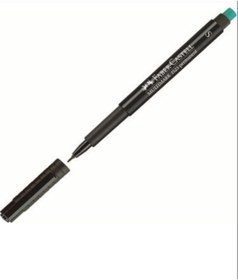 Resim Faber Castell Multimark 1523 Permanent Asetat Kalemi (S) Siyah 