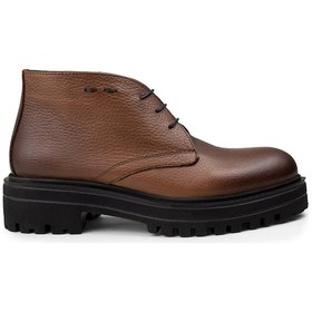 Resim Deery Hakiki Deri Taba Rengi Kadın Bot Taba (539875619) Taba 