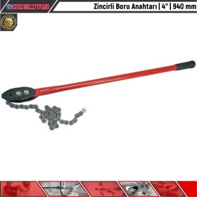 Resim İzeltaş Zincirli Boru Anahtarı | 4” | 940 mm 