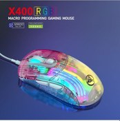 Resim Didadodo Mufunye Hxsj X400 Şeffaf Rgb Işık 12800dpi Oyun Faresi 001 001 