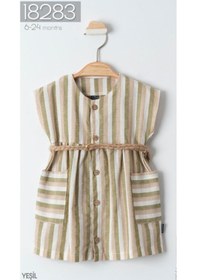 Resim Babydoll Elbise Miniworld Yeşil 