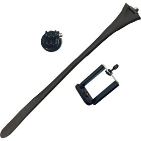 Resim Prettyia Cep Telefonu Tutucu Esnek Bükülebilir Kol Kamera Monopod Tembel Braketi Klip Siyah (Yurt Dışından) 