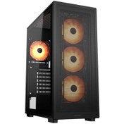 Resim Cougar Mx220 650w 80plus 4x Rgb Fanlı Usb 3.2/type C Siyah Mesh Gaming Kasa-cgr-2ac8b-rgb 