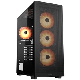 Resim Cougar Mx220 650w 80plus 4x Rgb Fanlı Usb 3.2/type C Siyah Mesh Gaming Kasa-cgr-2ac8b-rgb 