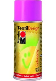 Resim Marabu Textile Design 150Ml Spray Kumaş Boyası No:033 Pink 