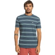 Resim Quiksilver Between Waves Erkek Mavi Tişört 