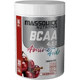 Resim MassQuick BCAA 300 GR Vişne Aromalı 
