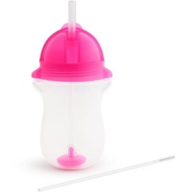 Resim Munchkin Tıklama Kilitli Uçlu Alıştırma Bardağı - Pembe 12 Ay+ 