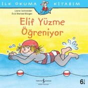 Resim İş Bankası Yayınları Elif Yüzme Öğreniyor 