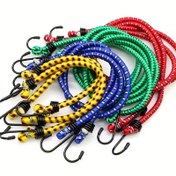 Resim Elektrikli Araçlar ve Motosikletler İçin Çanta Tasma ile Çift saç tokası ile Bağlantı Sağlayan Elastik Strap, Arka Koltuk Bagajında Kullanım İçin Tasarlanmış. 