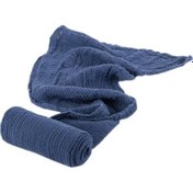 Resim Besthome1 Çocuk Fotoğrafçılığı İçin Pamuklu Mendil 40x180 Cm Esnek Puf Kumaş Beyaz Fotoğraf Örtüsü 