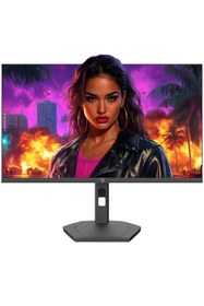 Resim Gamepower Lunis L40 27'' 200Hz 0.5Ms VA FHD RGB Pivot Gaming Monitör (Sıfır Ölü Piksel Garantili) 