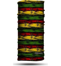 Resim Motosıklet Bandana-boyunluk Crt-188 Yeşil - Sarı 