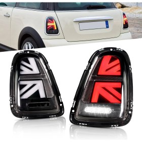 Resim Mini Cooper R56 2007-2013 Füme Smoke Ledli Arka Stop 