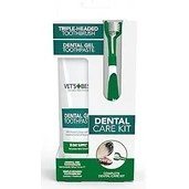 Resim SanalAMCA Store Vet's Best Köpekler Için Ağız ve Diş Bakım Seti 17,5 cm 100 gr 