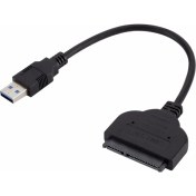 Resim Alfais 4591 USB 3.0 2.5 Inç Sata HDD SSD Çevirici Dönüştürücü Adaptör Hard Disk Kablosu 