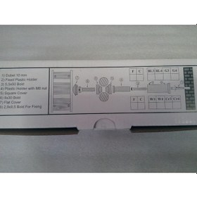 Resim Havlupan Radyatör Krom Montaj Seti 