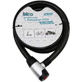 Resim Anahtarlı Metal Kaplama Kafaçek-it Kilit Kapakmotor - Bisiklet Ki 