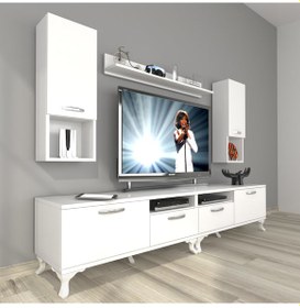 Resim Decoraktiv Eko 5220da Slm Rustik Tv Ünitesi Tv Sehpası 