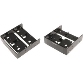 Resim 2 Parça 5.25 Inç Sabit Disk Için 2,5 / 3.5in Defne Montaj Braketi Pc Dizüstü 