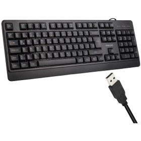 Resim Philips SPK6247B USB 1.2 Metre Kablolu Klasik Siyah Numpadli Türkçe Q Klavye 