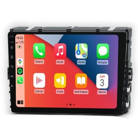 Resim maitech -MTC-432Modeli Volkswagen Polo Caravelle Transporter 2018-2020 4-64GB Multimedya Teyp 