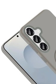Resim Joko Samsung Galaxy S23 FE Broş Magsafe Telefon Kılıfı - Siyah 