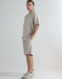 Resim Eoselio Limited Edition Lightweight Unisex Şort Lte-04 Stone 
