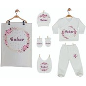 Resim Pia Baby Gl 1904-07 Isme Özel Battaniye Zıbın Set 