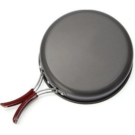 Resim Prestigegoods 1.7l Açık Piknik Yürüyüş Katlanabilir Saplı Alüminyum Kızartma Tencere, Bpa İçermez, Fda Sertifikalı, Çok Renkli Çok Renkli 