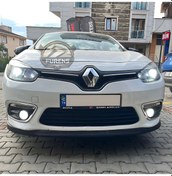 Resim Renault Fluence 2009-2012 Uyumlu H Lip Esnek Ön Lip 2 Parça Karlık Ön Ek Tampon Altı Dill 