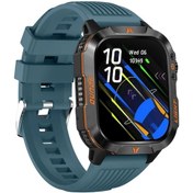 Resim Gaojunshop01 Qtllbt Erkek Akıllı Saati Mavi, 2.02 Hd Ekran, Arama, 100+ Spor Modu, Adım Sayar, Su Geçirmez Diğer 