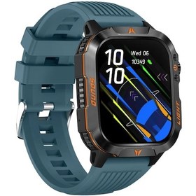 Resim Gaojunshop01 Qtllbt Erkek Akıllı Saati Mavi, 2.02 Hd Ekran, Arama, 100+ Spor Modu, Adım Sayar, Su Geçirmez Diğer 