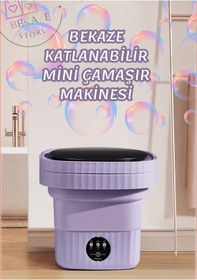 Resim Sellwell  Mini Taşınabilir Mini Çamaşır Makinesi 