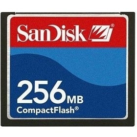 Resim Sandisk Cf 256 Mb Compact Flash Kart 