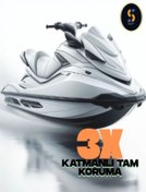 Resim SİYACF 152 CM X 10 METRE MARİNE STANDARTLARINDA JET SKİ KORUYUCU ŞEFFAF PPF 