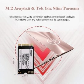 Resim Kingspec (256 Gb) M.2 Nvme Pcıe GEN3X2 Ne Series 2242 