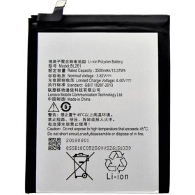 Resim Tekno PrimeLenovo K5 Note ile Uyumlu Ithal Pil BL287 